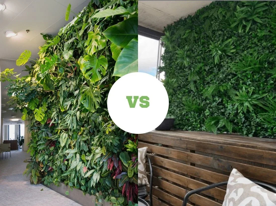 Real vs Artificial Green Walls: Which One Is Right for Your Space?