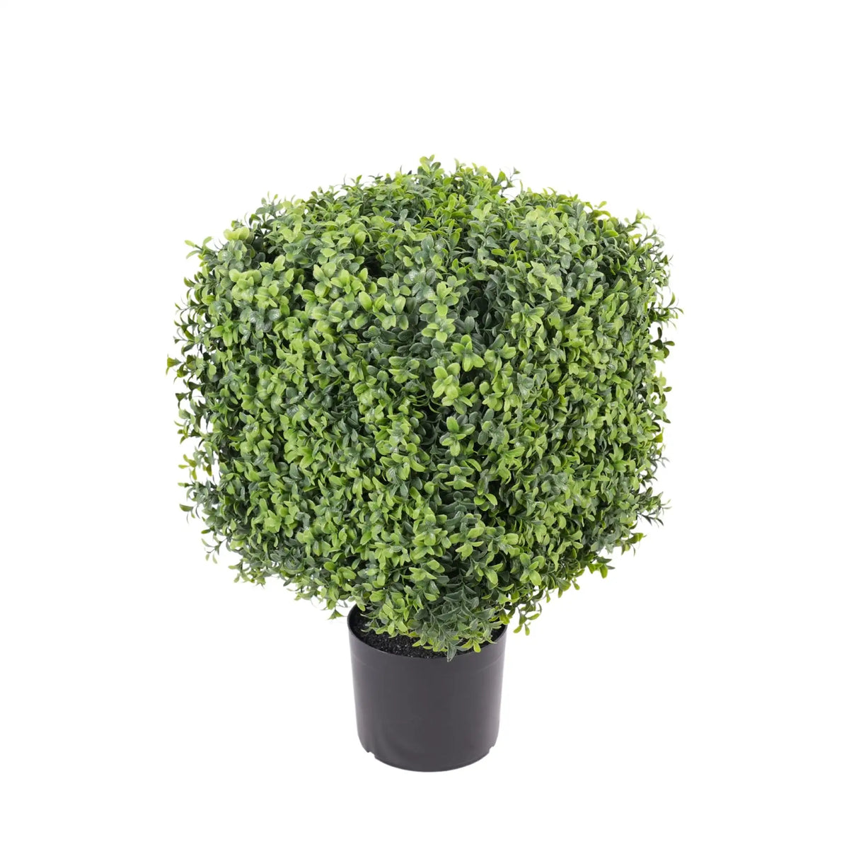 Square Topiary Artificial Plant 22in – UV Resistant (Clearance Price)
