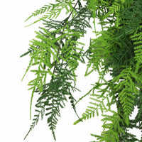 Lace Fern Garland Artificial Hanging Bush 5.9×30in – NFPA701 Fire Rated – UV Resistant
