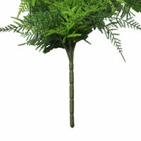 Lace Fern Garland Artificial Hanging Bush 5.9×30in – NFPA701 Fire Rated – UV Resistant