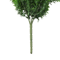 Willow Leaf Garland Artificial Hanging Bush 7.1×30in – NFPA701 Fire Rated – UV Resistant