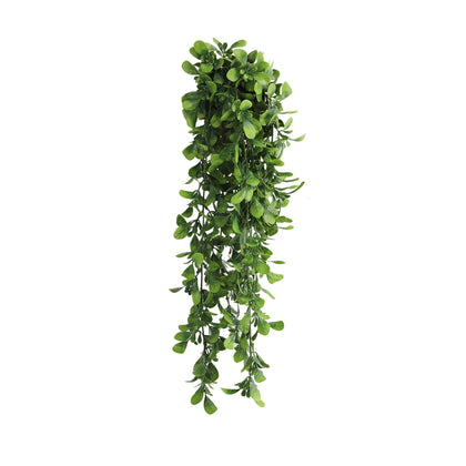 Artificial Creeping Fig Garland Bushes (UV Resistant & Fire Rated | 7.1in x 30in | 18cm x 76cm Each)