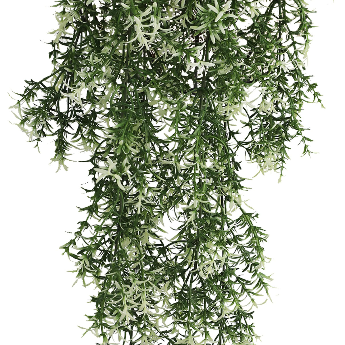 Star Jasmine Vine Artificial Hanging Plant 7.8×30in – NFPA701 Fire Rated – UV Resistant