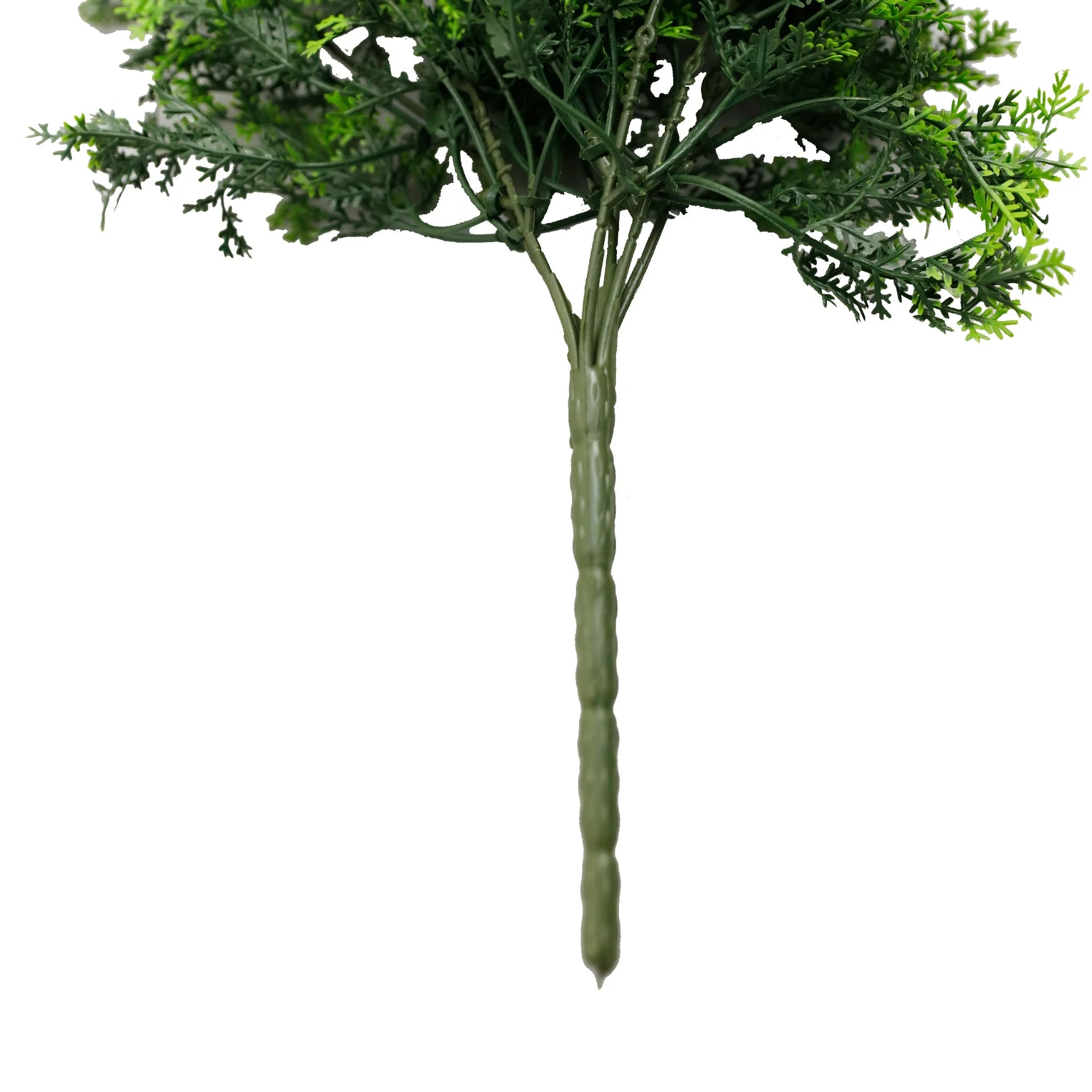 Set of 10 Artificial Mossy Hanging Cedar Vine Garland – UV Resistant & Fire Rated (8.6in x 30in | 22cm x 76cm)