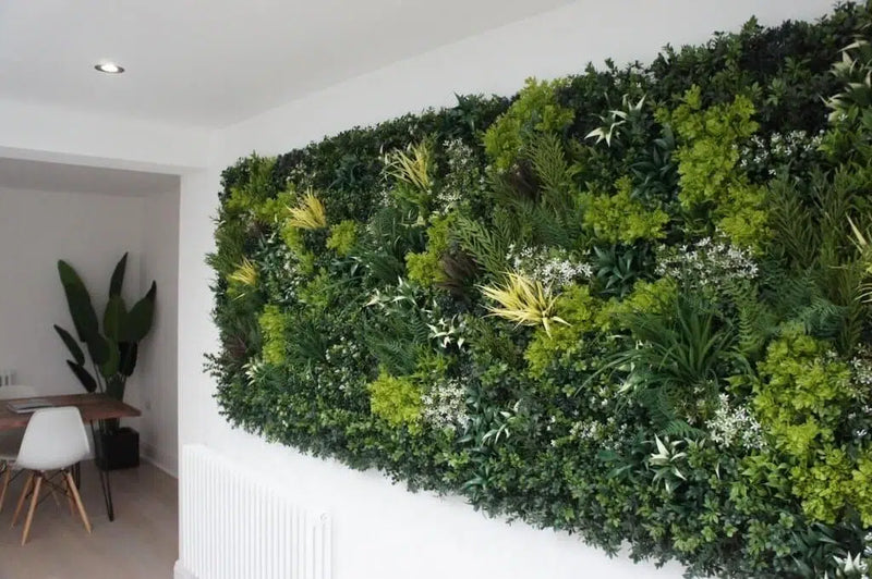 Garden of Eden Luxe 40" x 40" Ultra Premium Metal Backed Green Wall Panel