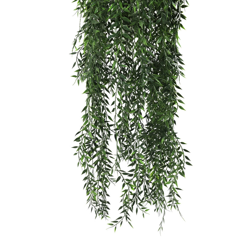Artificial Hanging Fern Basket UV Resistant (13.8in x 55.1in /35cm x 140cm )