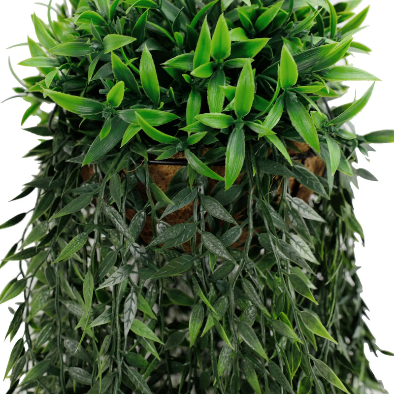 Artificial Hanging Fern Basket – UV Resistant (10.2in x 53.1in | 26cm x 135cm)