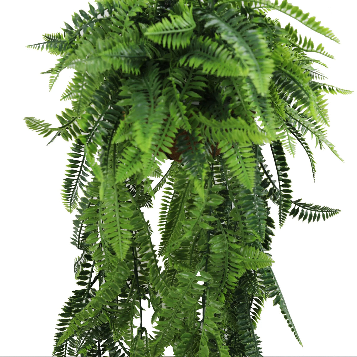 Fern Artificial Hanging Basket 17.7×49.2in – UV Resistant