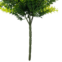 Vivid Green Dense Fern Artificial Hanging Plant 30in – UV Resistant