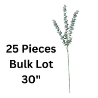 Eucalyptus Artificial Hanging Stems 25 Piece Bulk Lot 30in