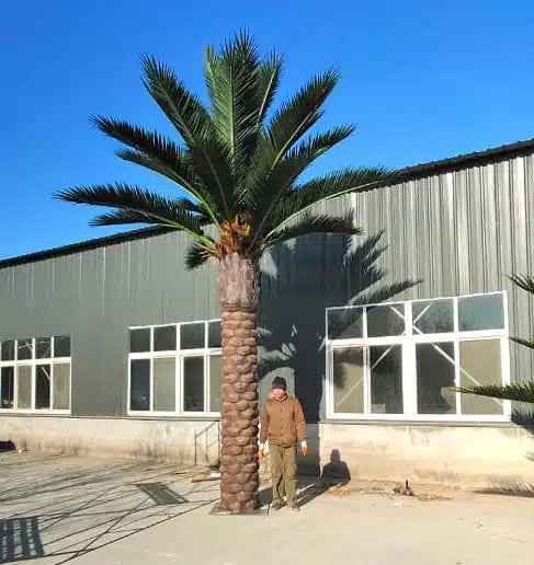 Tall Artificial Palm Tree Florida Palm or Middle Eastern Palm Tree Trunk
