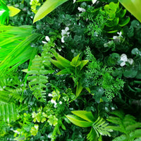 Sample Panel – Wild Tropics Vertical Garden (Small Sample)