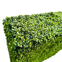 Dark Green Boxwood Artificial Hedge 30×30in – UV Resistant – Commercial Grade