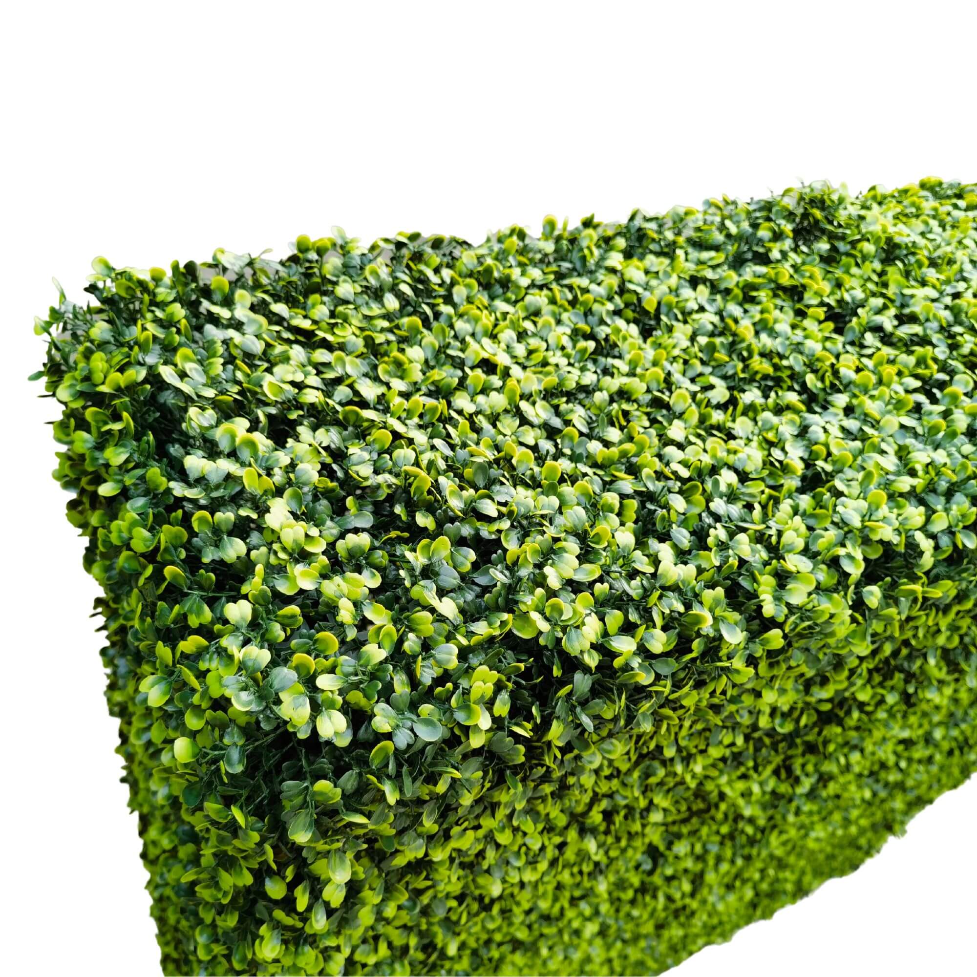 Dark Green Boxwood Artificial Hedge 30×30in – UV Resistant – Commercial Grade
