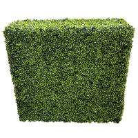 Dark Green Boxwood Artificial Hedge 30×30in – UV Resistant – Commercial Grade