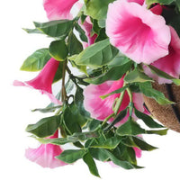 Petunia Artificial Hanging Basket – UV Resistant