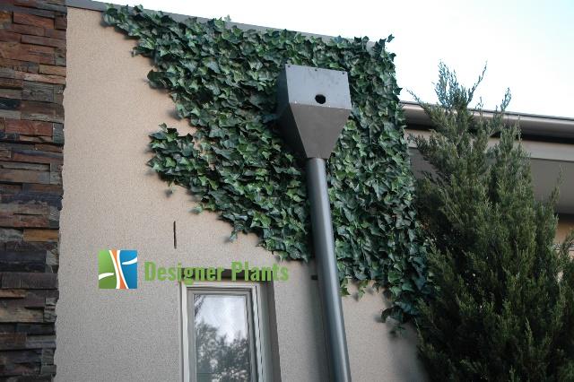 Muro artificial Boston Ivy Green de 33 pies cuadrados resistente a los rayos UV