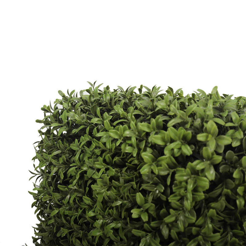 Premium Potted Artificial Square Topiary Plant 22" UV Resistant (Clearance)