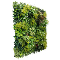 Panel de muestra del jardín vertical artificial ultralujoso Lush Spring (muestra pequeña) resistente a los rayos UV