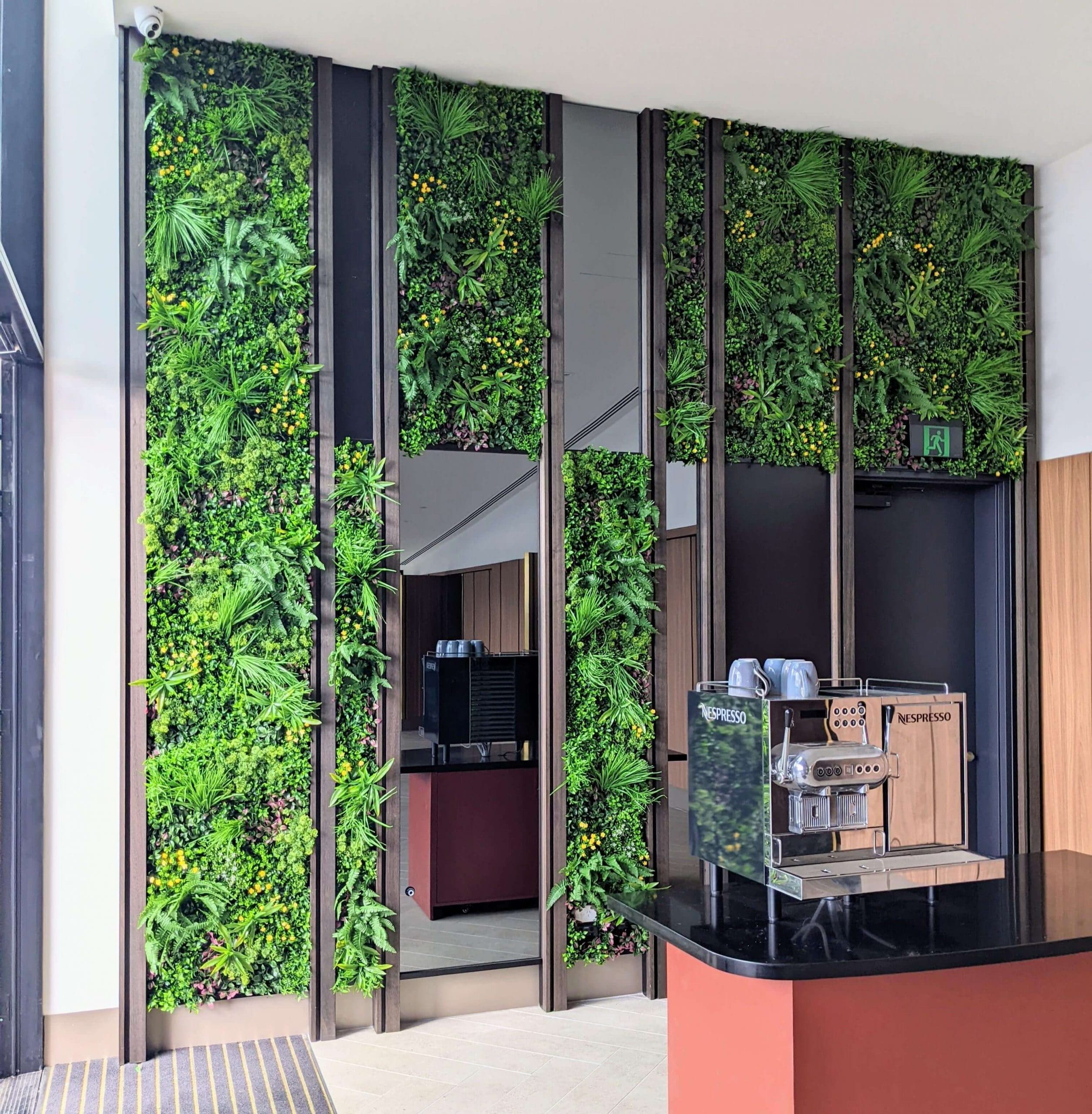 Sample Panel – Country Fern Vertical Garden (Small Sample)