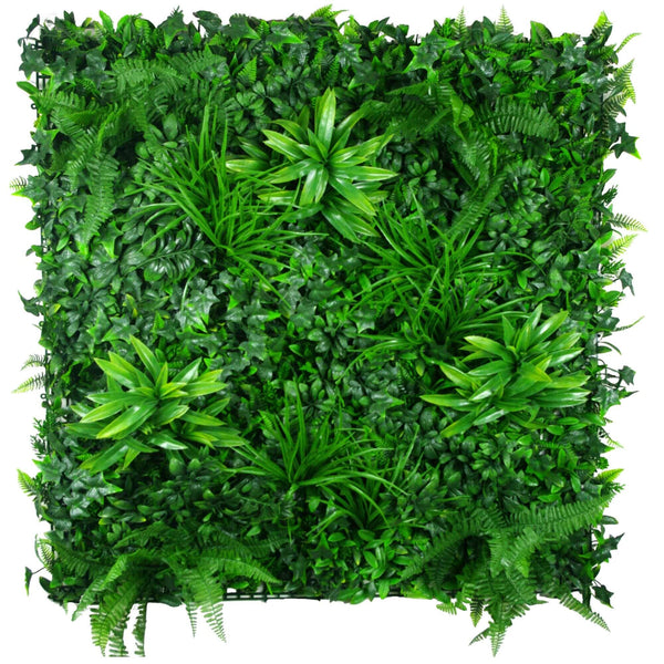 Artificial Green Wall Living Wall Panel with Faux Ferns