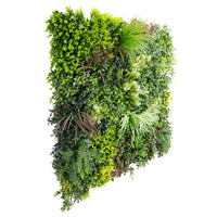 Evergreen Triptych Artificial Vertical Garden Green Wall Panel Set of 3 33 SQ FT – UV Resistant – Commercial Grade