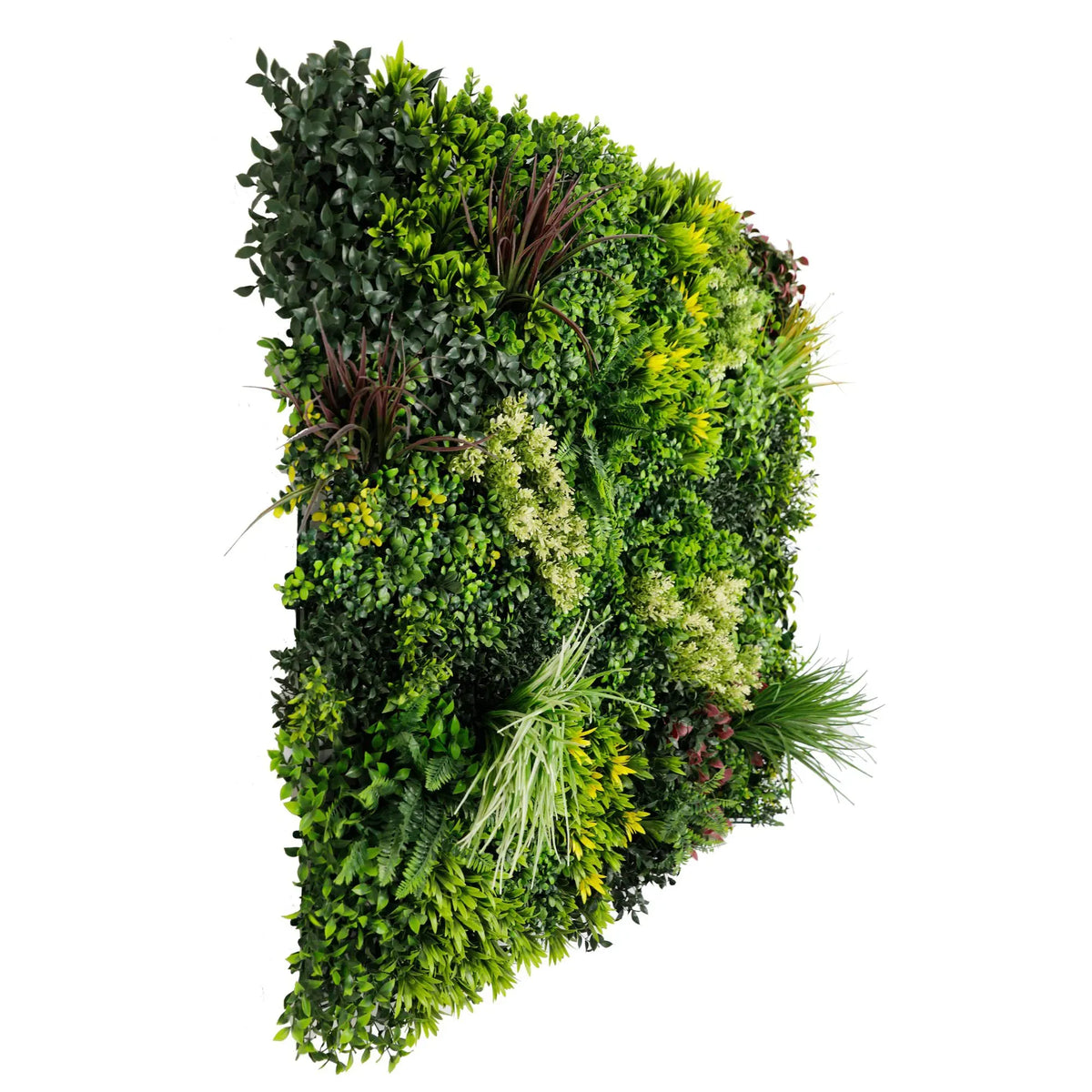 Evergreen Triptych Artificial Vertical Garden Green Wall Panel Set of 3 33 SQ FT – UV Resistant – Commercial Grade — view 16…