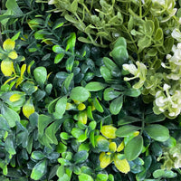 Evergreen Triptych Artificial Vertical Garden Green Wall Panel Set of 3 33 SQ FT – UV Resistant – Commercial Grade