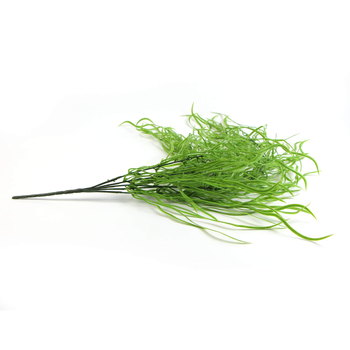 Arbusto largo artificial de hierba de sauce llorón de 37" resistente a los rayos UV