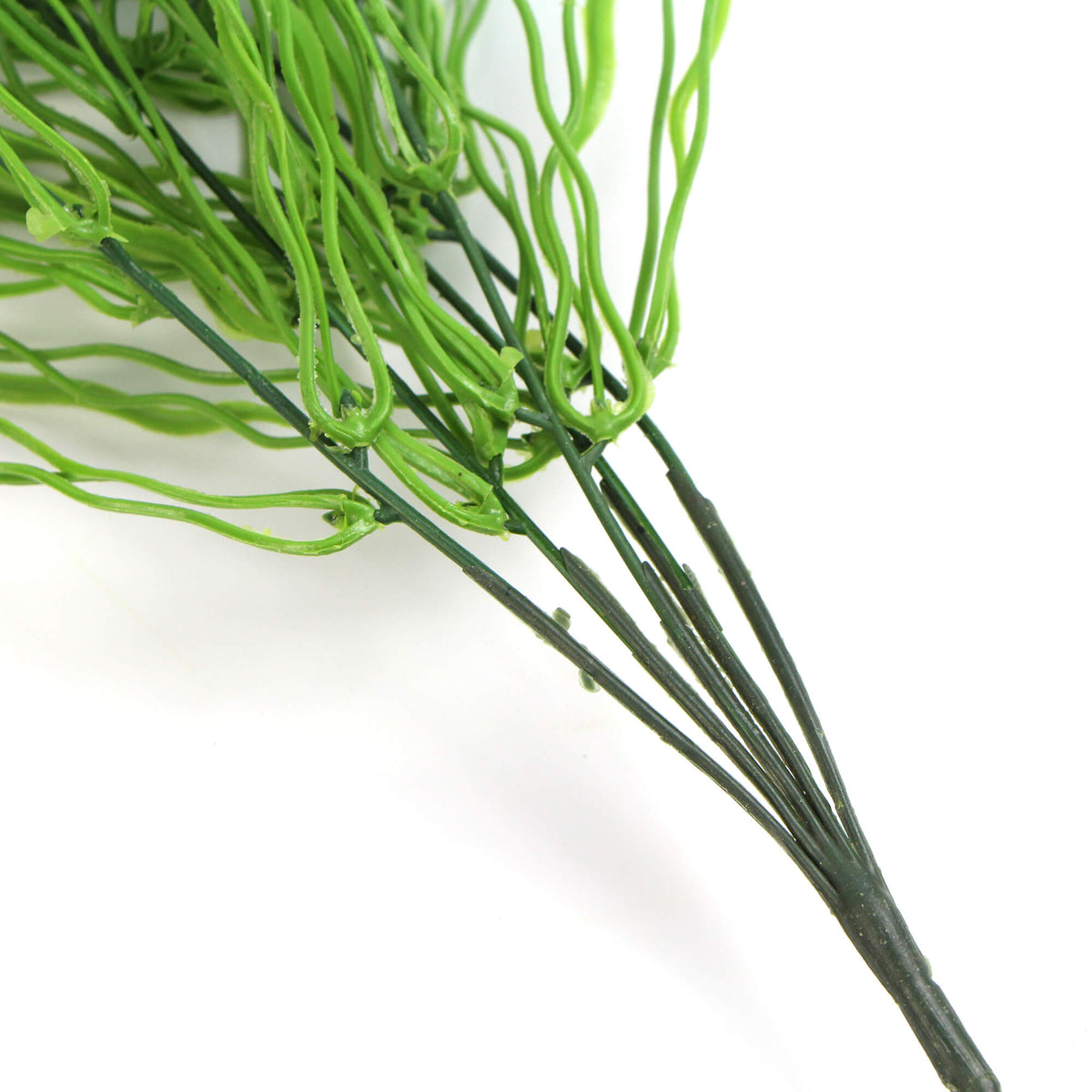 Arbusto largo artificial de hierba de sauce llorón de 37" resistente a los rayos UV