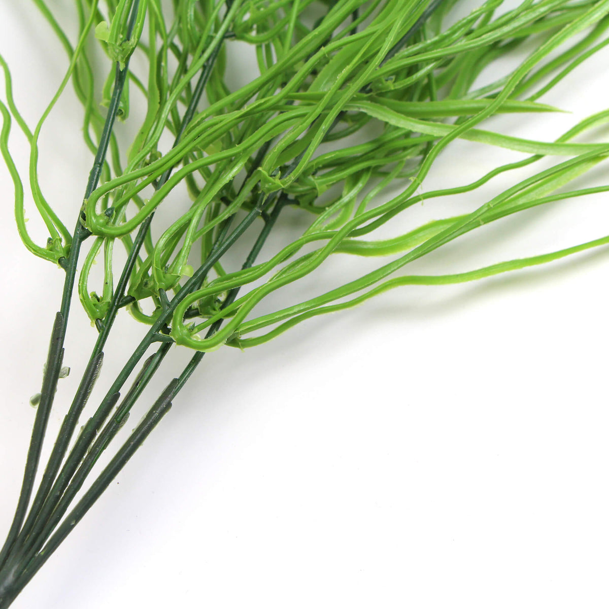 Arbusto largo artificial de hierba de sauce llorón de 37" resistente a los rayos UV