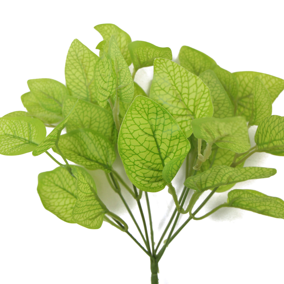 Arbusto de hoja dorada de filodendro artificial 11"