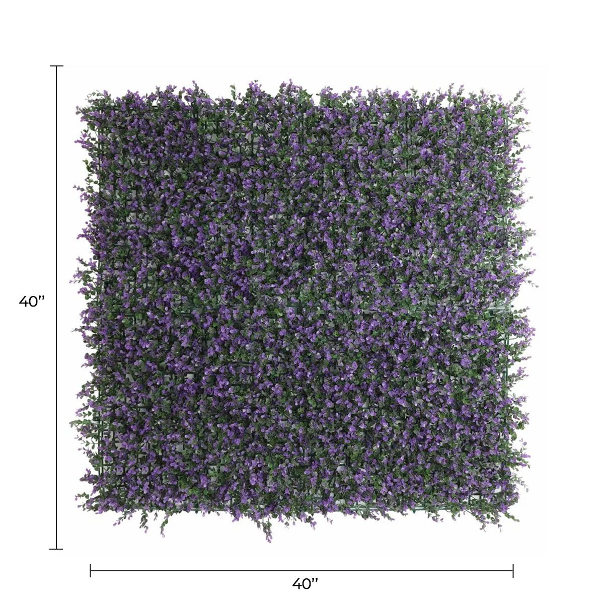 lavender plant wall Purple Lavender Foliage Artificial Vertical Garden Green Wall Panel