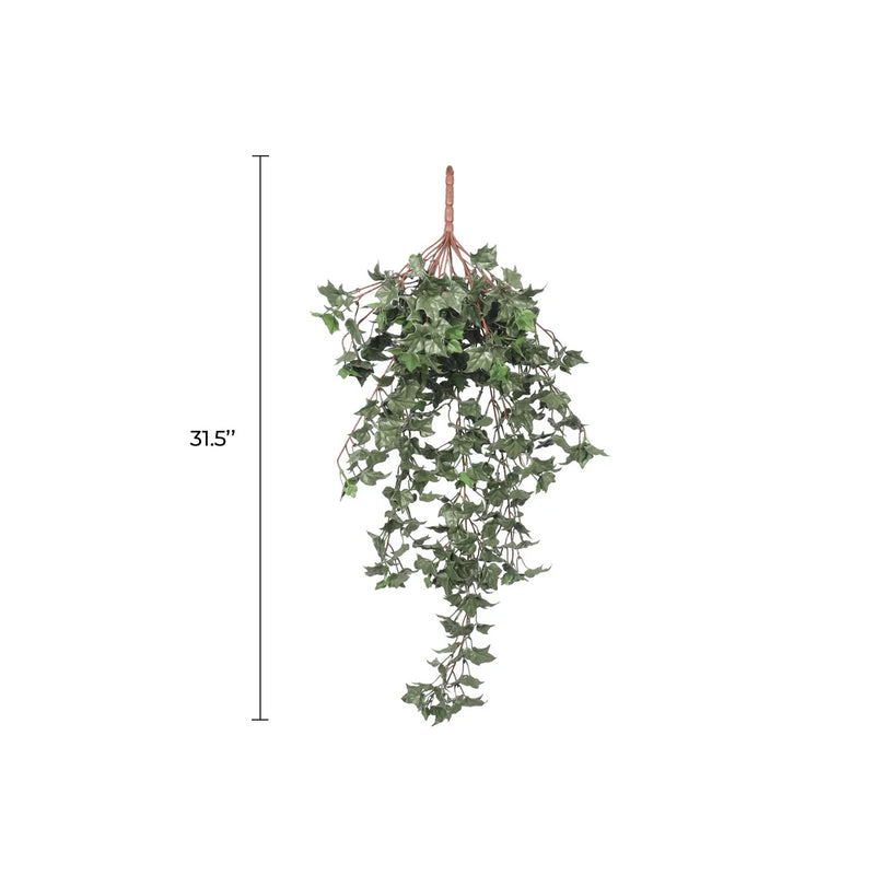 Artificial UV-Resistant Hanging Ivy – 31.5" (Set of 10)