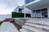 Dark Boxwood Artificial Vertical Garden Green Wall Panel Set of 6 66 SQ FT – UV Resistant – Commercial Grade