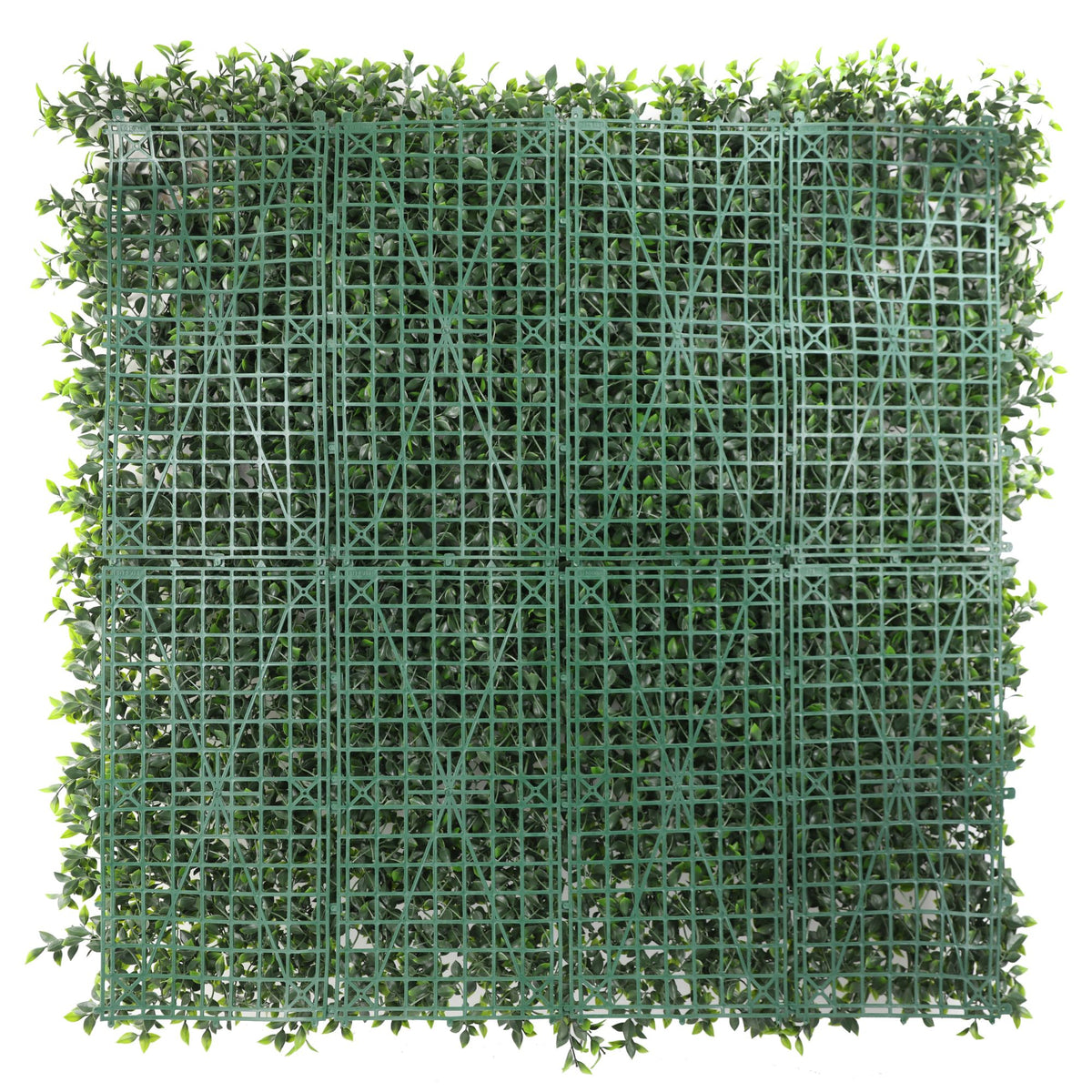 Artificial Ruscus Vertical Garden Green Wall Panel 40×40in 11 SQ FT – UV Resistant – Commercial Grade