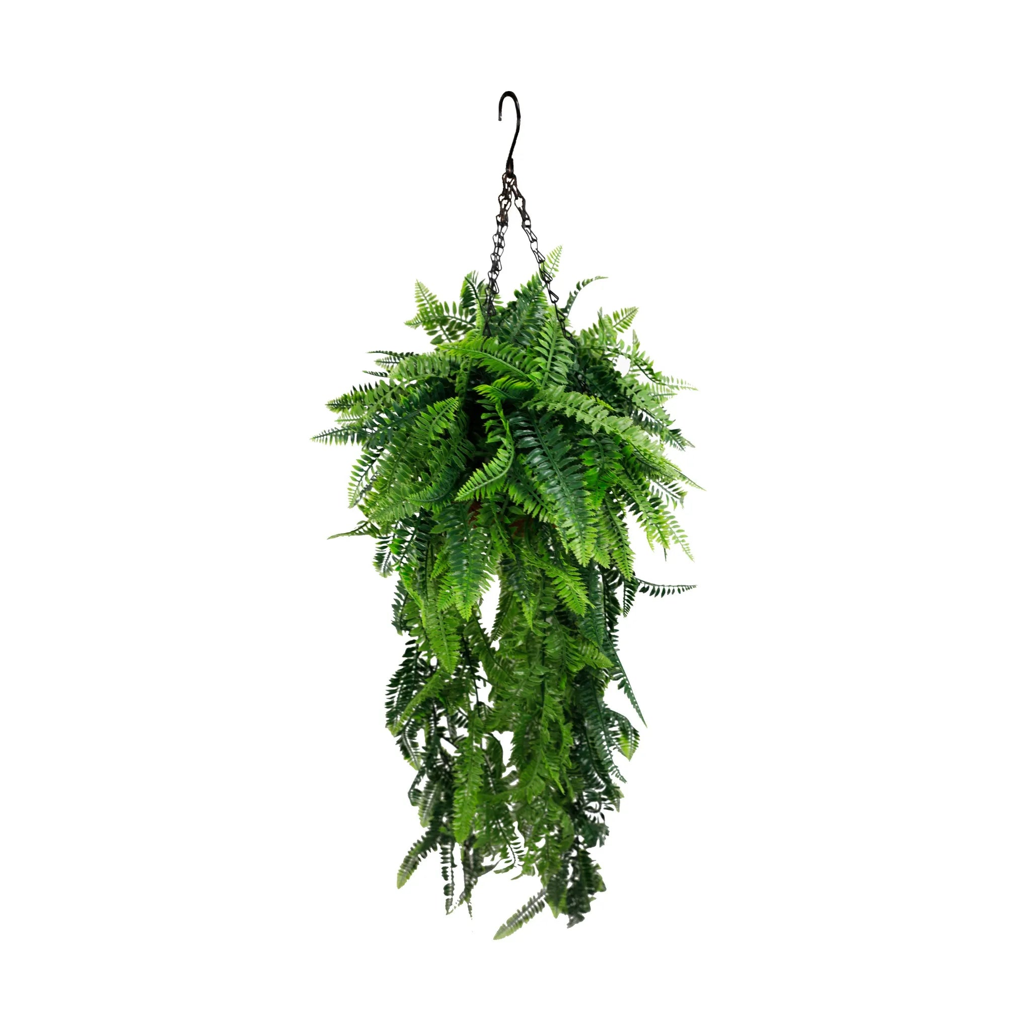Artificial Hanging Fern Basket UV Resistant (18" x 49")