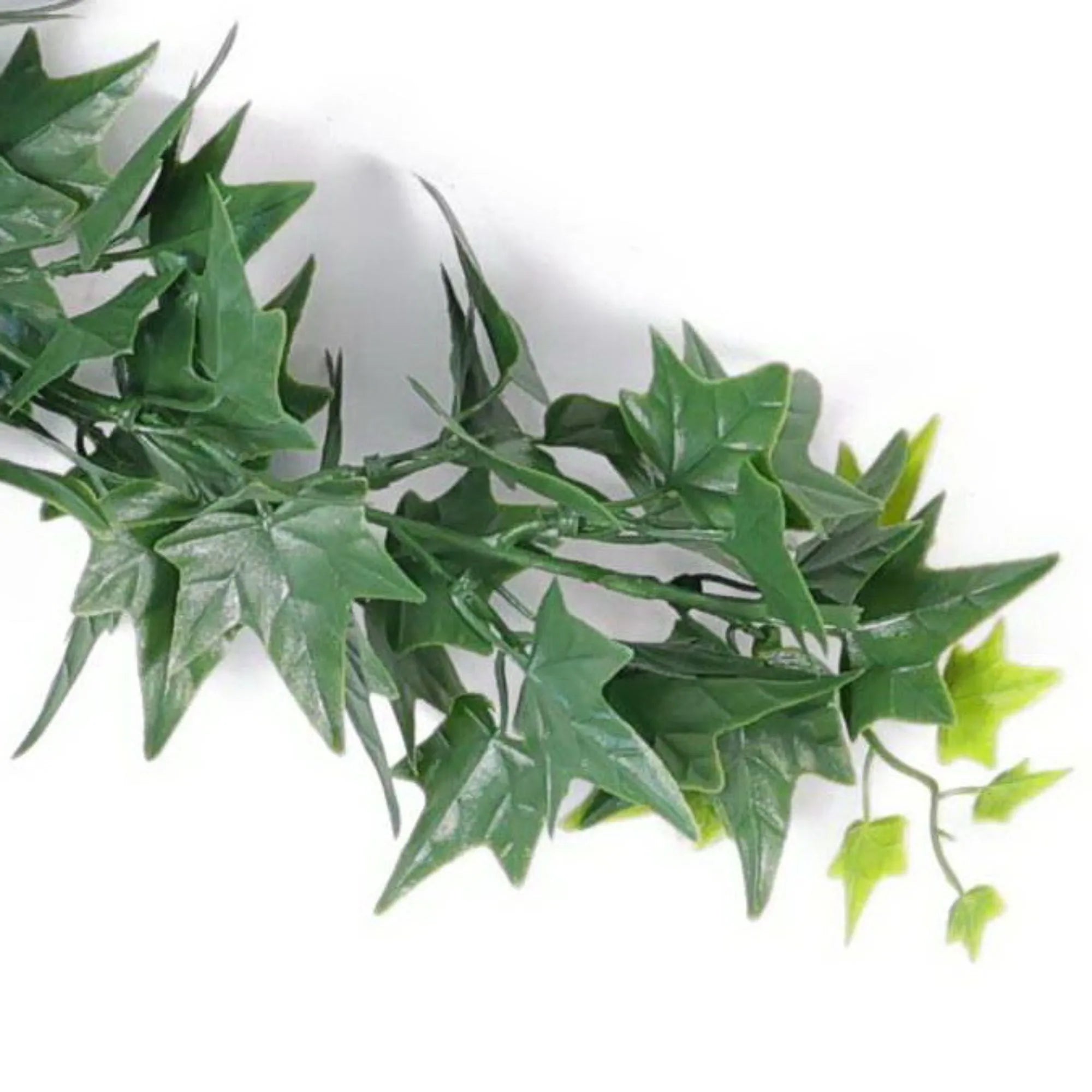 Lifelike Hanging Ivy Garland 63" UV Resistant Interconnectable (Outdoor Proof)