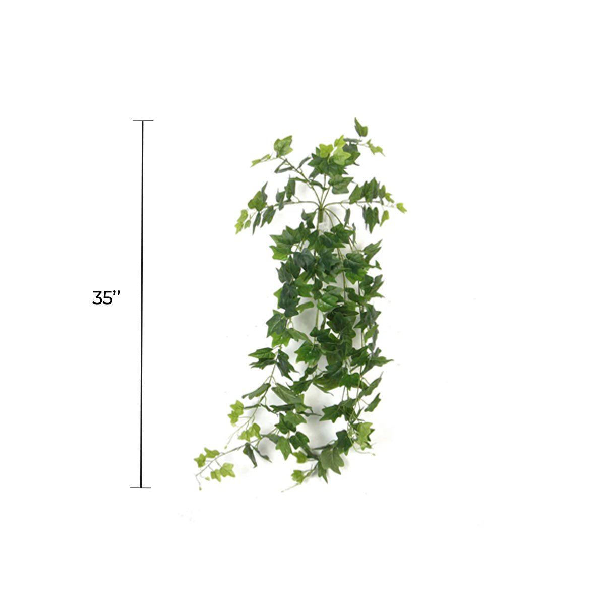 Nearly Natural Ivy Artificial Hanging Bush Pack of 10