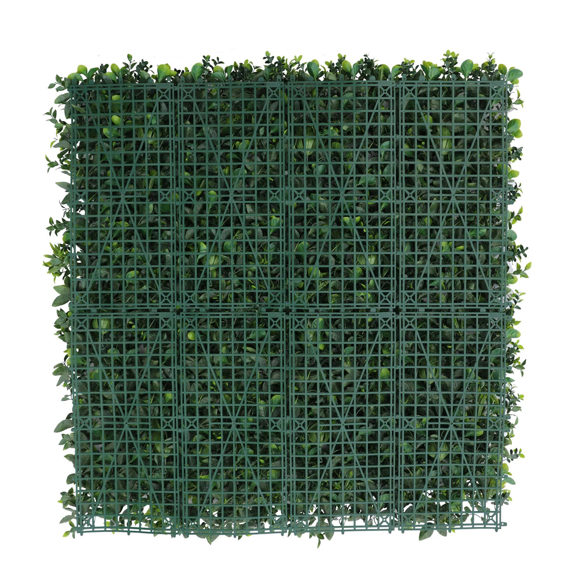 Muro artificial de lujo Green Tropics/pared verde 40 "x 40" 11 pies cuadrados resistente a los rayos UV de grado comercial