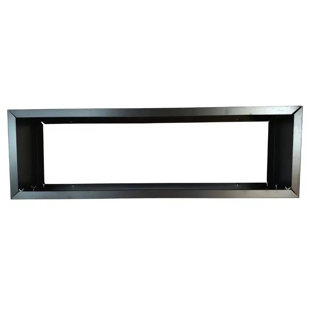 Black Metal Planter Medium – For Artificial Hedges