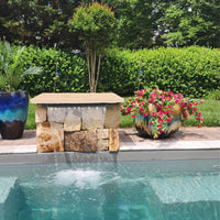 (5 piezas) Planta de buganvilla artificial colgante de color rosa vibrante, resistente a los rayos UV, 35"