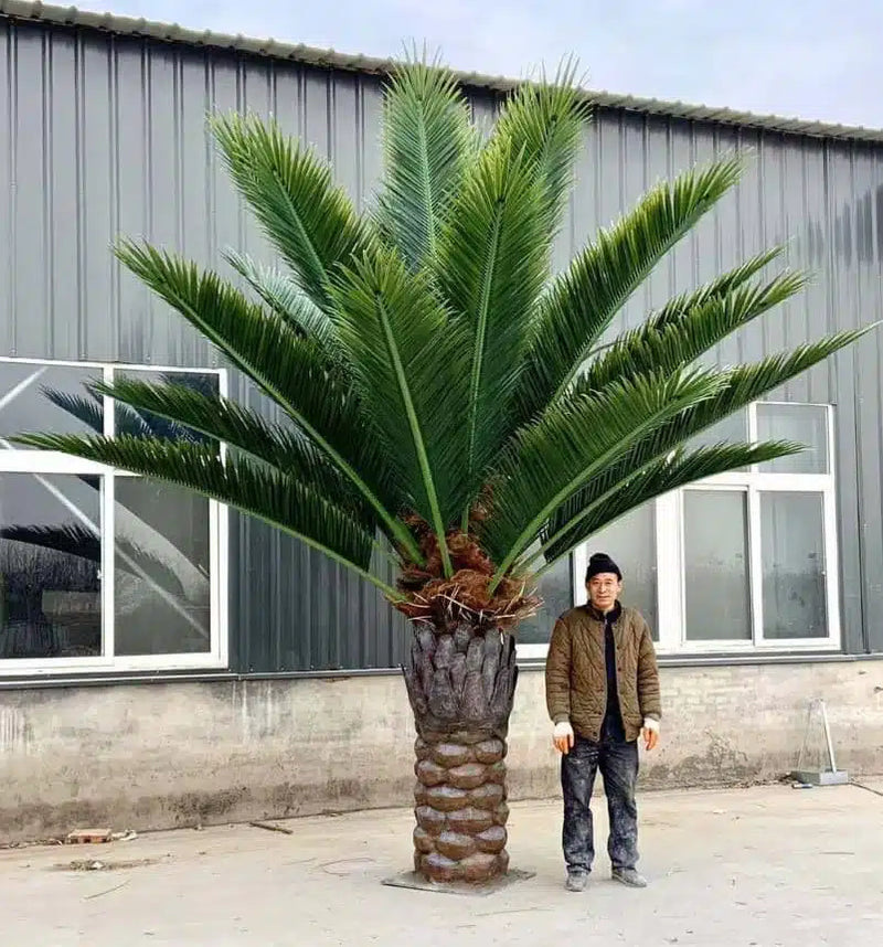Tall Artificial Palm Tree Florida Palm or Middle Eastern Palm Tree Small Version