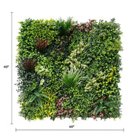 Evergreen vertical garden set, three pieces totaling 33 sq ft.