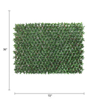 English Laurel Expandable Artificial Trellis Privacy Screen – UV Resistant