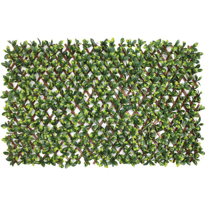 Ligustrum Ficus Expandable Artificial Trellis Privacy Screen – UV Resistant