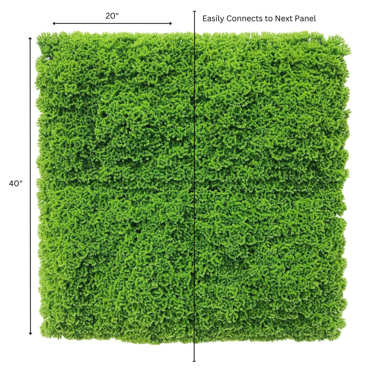 Evergreen Moss Mat 33 SQ FT Artificial Vertical Garden Green Wall