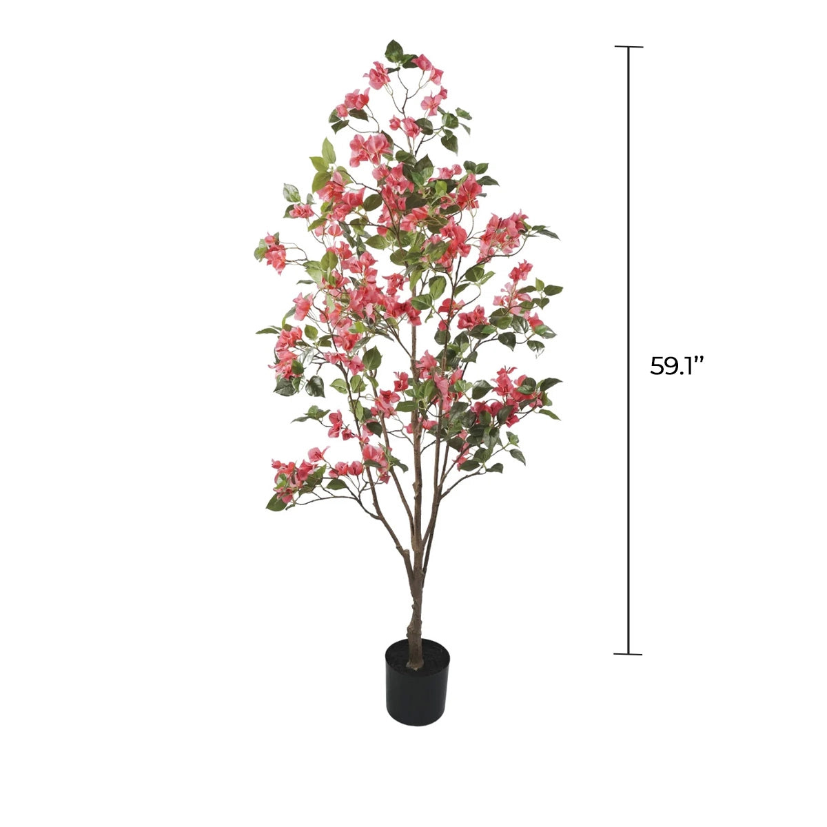 Hand-crafted Premium Artificial Bouganvillea Tree 59.1in