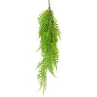 Fresh Green Boston Fern Artificial Hanging Plant 31in – UV Resistant