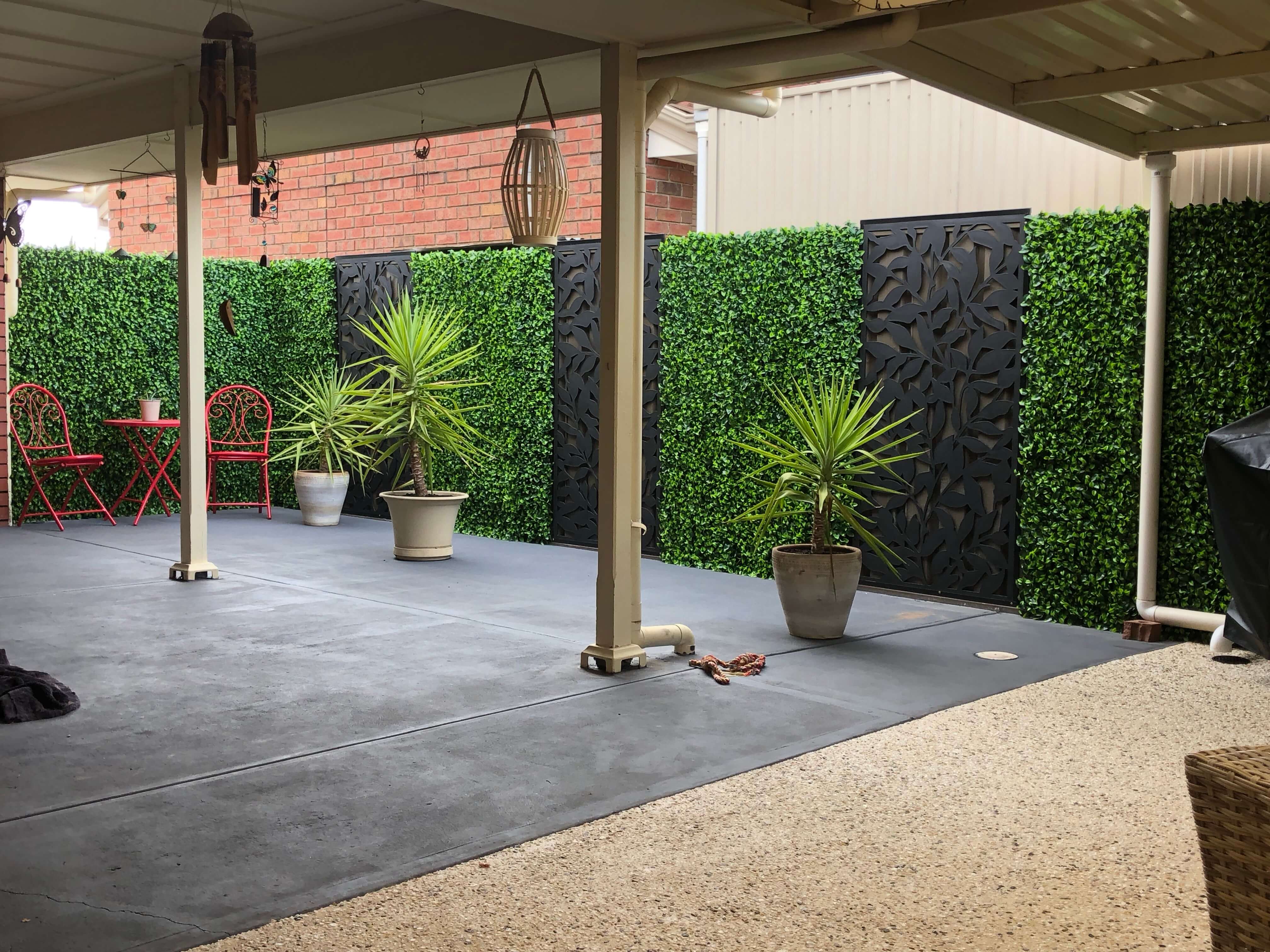 Artificial Hedge Panel Miami